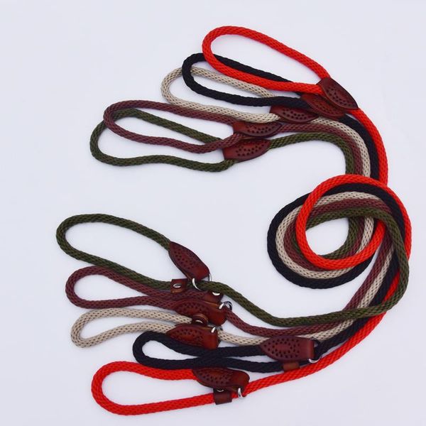 new arrive 5 color dog leash 1.2*140cm nylon adjustable training lead collar for medium large dog strap rope traction lead
new arrive 5 color dog leash 1.2*140cm nylon adjustable training lead collar for medium large dog strap rope traction lead