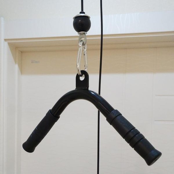 gym fitness lat pull down bar pulley cable machine attachment rowing workout v handle biceps triceps back muscles blaster t-bar
gym fitness lat pull down bar pulley cable machine attachment rowing workout v handle biceps triceps back muscles blaster t-bar