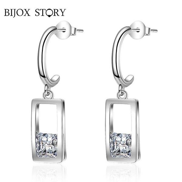 bijox story 925 серебряные серьги с геометрической в форме циркона корейский стиль серьги для женщин свадьбы, Silver
bijox story 925 серебряные серьги с геометрической в форме циркона корейский стиль серьги для женщин свадьбы, Silver