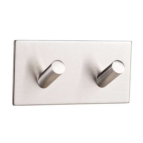 double adhesive hook cabinadd stainless steel double hook self adhesive wall hanger for bathroom kitchen home storage
double adhesive hook cabinadd stainless steel double hook self adhesive wall hanger for bathroom kitchen home storage