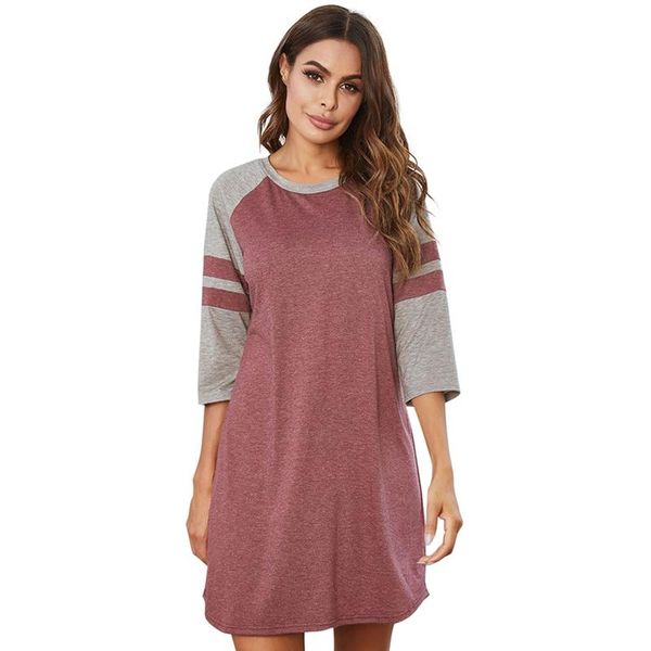 autumn summer women's short cotton sleepwearhome nightshirt women causal sleepwear loose ladies nightgown women dress, Black;red
autumn summer women's short cotton sleepwearhome nightshirt women causal sleepwear loose ladies nightgown women dress, Black;red