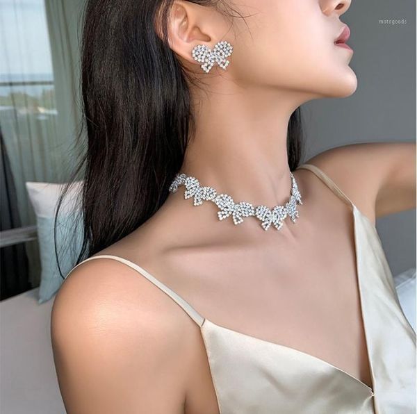 chokers fashion crystal bowknot necklaces for women hiphop jewelry bib rhinestone statement necklace pendant female bling bijoux1, Golden;silver
chokers fashion crystal bowknot necklaces for women hiphop jewelry bib rhinestone statement necklace pendant female bling bijoux1, Golden;silver