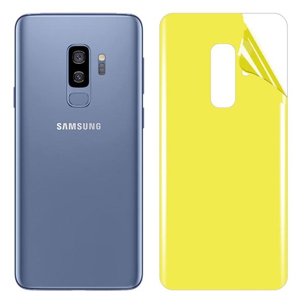 for galaxy s9 plus soft tpu full coverage back screen protector