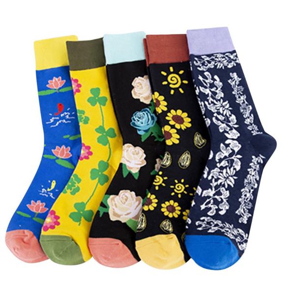 men's socks colorful autumn fashion in tube casual taste cotton warm sock calcetines, Black
men's socks colorful autumn fashion in tube casual taste cotton warm sock calcetines, Black