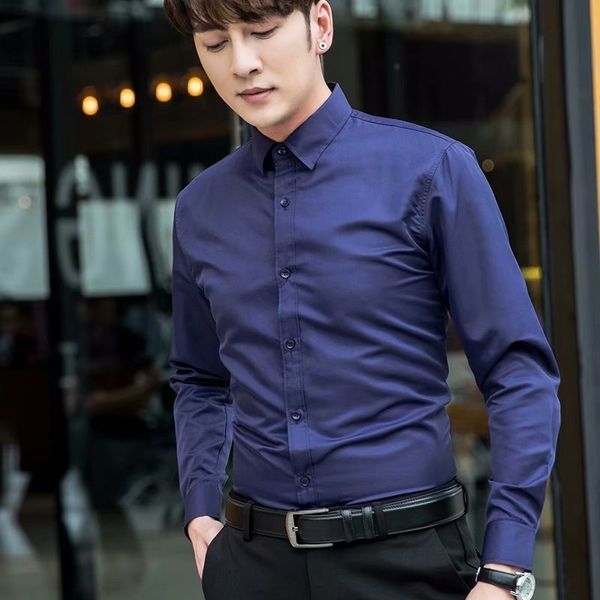 2021 summer spring male long korean-style thin vocational adjustment light casual business formal wear shirt 72r6, White;black
2021 summer spring male long korean-style thin vocational adjustment light casual business formal wear shirt 72r6, White;black