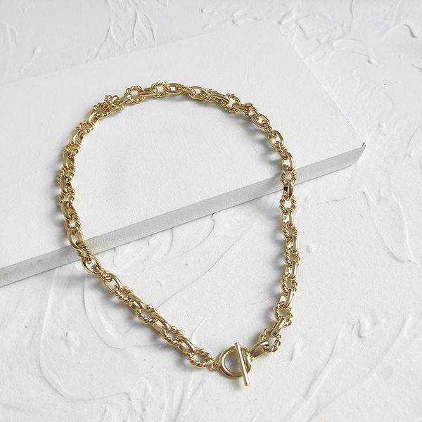 chokers peri'sbox gold color mixed twisted chain necklaces toggle clasp chunky rope for women circle statement necklace 20211, Golden;silver
chokers peri'sbox gold color mixed twisted chain necklaces toggle clasp chunky rope for women circle statement necklace 20211, Golden;silver