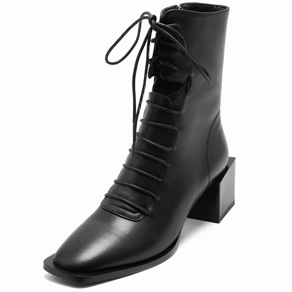 ins botas tornozelo feminino quente couro natural 22-25.5cm dedo do p quadrado moda ao ar livre sapatos de lazer oco wearable em todas j00a, Black
ins botas tornozelo feminino quente couro natural 22-25.5cm dedo do p quadrado moda ao ar livre sapatos de lazer oco wearable em todas j00a, Black