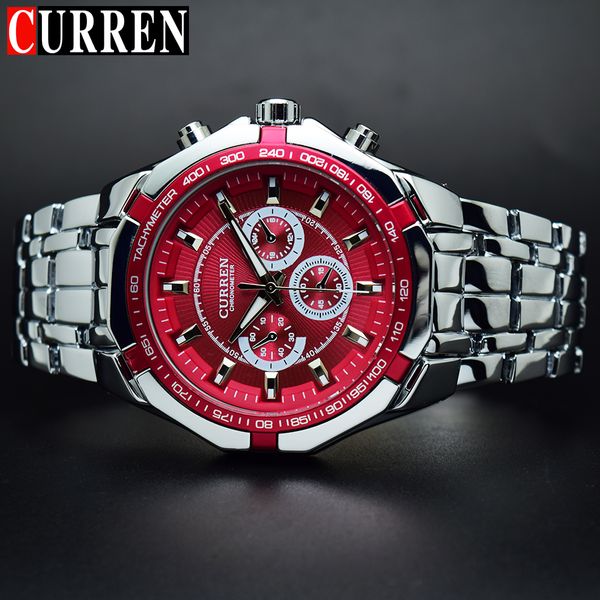 2017 curren men watches stainless steel wrist watches man clock male sports watch waterproof relogio masculino, Slivery;brown
2017 curren men watches stainless steel wrist watches man clock male sports watch waterproof relogio masculino, Slivery;brown