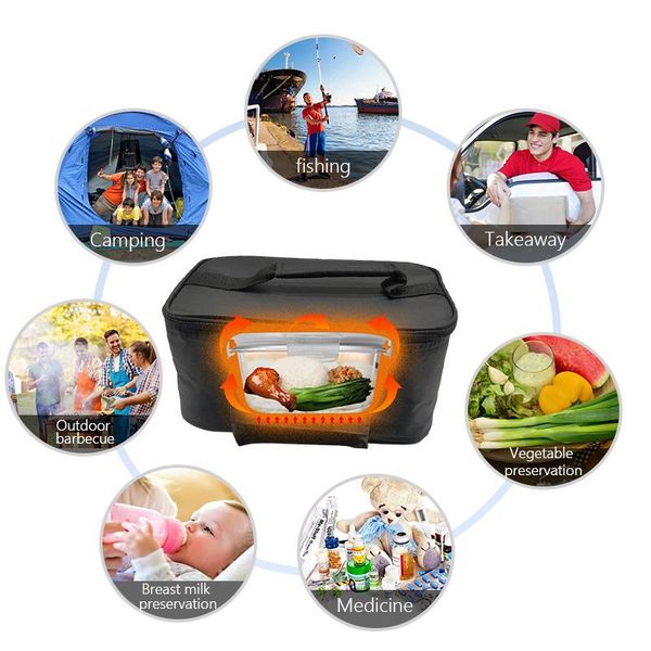 car lunch heating bag 12v electricity food thermal insulation bags bento warmer and heater box for school office travel bbyote
car lunch heating bag 12v electricity food thermal insulation bags bento warmer and heater box for school office travel bbyote