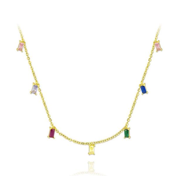 chains charming crystal gold silver chain necklace for women 925 sterling colorful rainbow square zircon
chains charming crystal gold silver chain necklace for women 925 sterling colorful rainbow square zircon