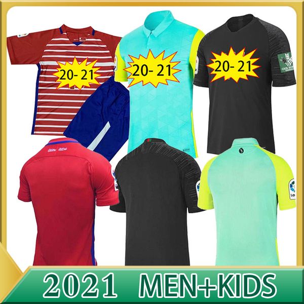 men +kids 2020 2021 granada soccer jerseys 20 21 granada cf home away third soldado herrera antonio puertas football shirts, Black;yellow
men +kids 2020 2021 granada soccer jerseys 20 21 granada cf home away third soldado herrera antonio puertas football shirts, Black;yellow