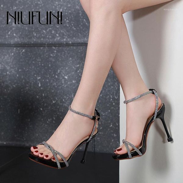 sandals women niufuni rhinestone crystal buckle stiletto high heels bling chain wedding party shoes for summer footwear1, Black
sandals women niufuni rhinestone crystal buckle stiletto high heels bling chain wedding party shoes for summer footwear1, Black