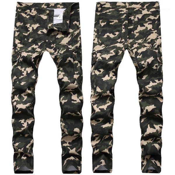 new style multi-pockets camouflage denim pants elastic slim camouflage men jeans fashion army green stretched jeans1, Blue
new style multi-pockets camouflage denim pants elastic slim camouflage men jeans fashion army green stretched jeans1, Blue