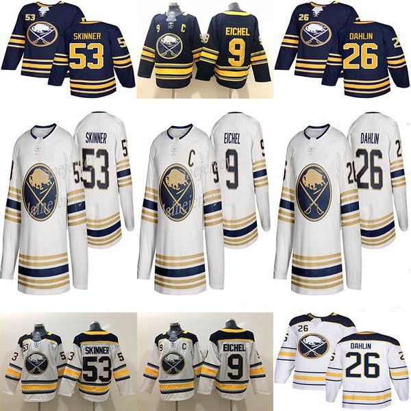 buffalo sabres golden 50th season third 9 jack eichel 26 rasmus dahlin 53 jeff skinner hockey jerseys, Black;red
buffalo sabres golden 50th season third 9 jack eichel 26 rasmus dahlin 53 jeff skinner hockey jerseys, Black;red