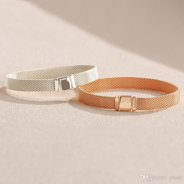 new 18k rose gold watch strap men women hand chain reflexions bracelet set original box for pandora 925 sterling silver bracelets, Golden;silver
new 18k rose gold watch strap men women hand chain reflexions bracelet set original box for pandora 925 sterling silver bracelets, Golden;silver