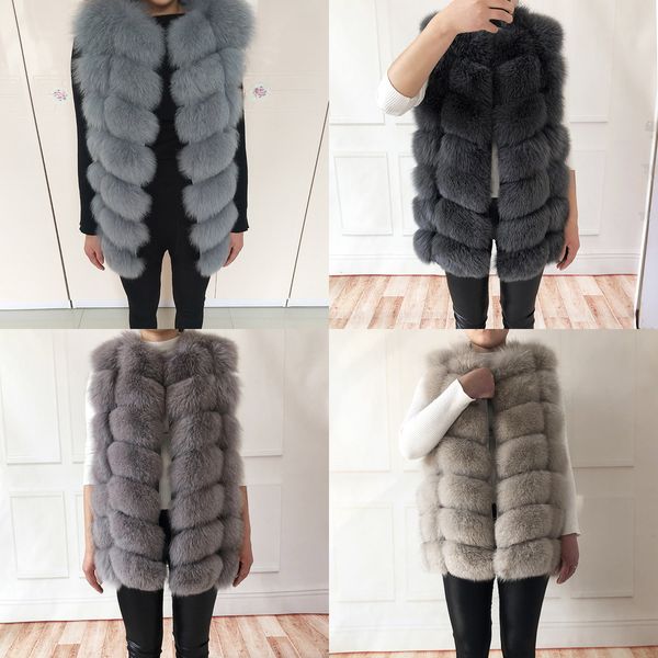 waistcoat short sleeveless vestwoman winter warm natural vest real jacket fox fur coatsx1019, Black
waistcoat short sleeveless vestwoman winter warm natural vest real jacket fox fur coatsx1019, Black