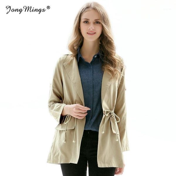 womens fahsion casual short trench coat outwear khaki 2020 spring and autumn vogue women 's clothing elastic waist small coat1, Tan;black
womens fahsion casual short trench coat outwear khaki 2020 spring and autumn vogue women 's clothing elastic waist small coat1, Tan;black