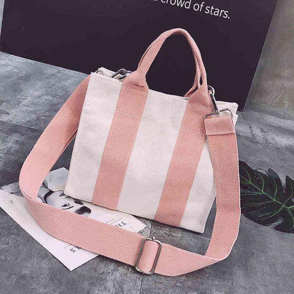 new korean version contrast color canvas bag big capacity wenyifans ladies hand bags shoulder bag c41-45 y220304
new korean version contrast color canvas bag big capacity wenyifans ladies hand bags shoulder bag c41-45 y220304