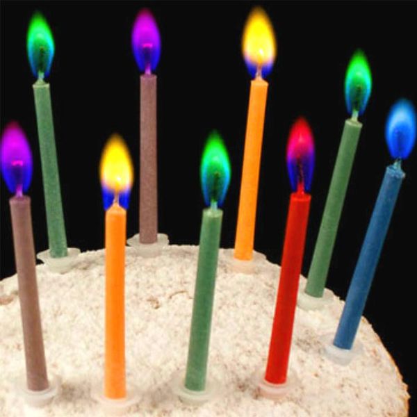 12pcs lot colored flame birthday candle birthday party supplies cake room creative candles festival supplies colored candles wmtlkp
12pcs lot colored flame birthday candle birthday party supplies cake room creative candles festival supplies colored candles wmtlkp