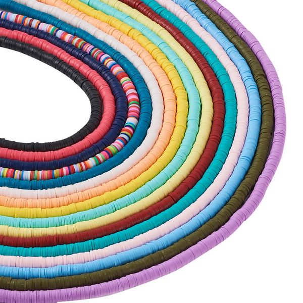 pandahall 1strand flat round polymer clay bead spacers 4 5 6 8mm for jewelry making diy environmental handmade hole12mm17.7
pandahall 1strand flat round polymer clay bead spacers 4 5 6 8mm for jewelry making diy environmental handmade hole12mm17.7