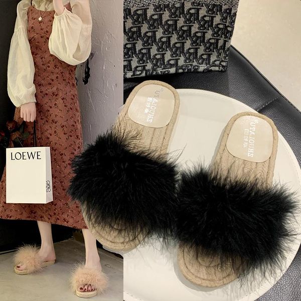 2021 new fur slippers women's shoes ladies home furry flat sandals female cute fluffy house rhinestone slippers tenis feminino, Black
2021 new fur slippers women's shoes ladies home furry flat sandals female cute fluffy house rhinestone slippers tenis feminino, Black