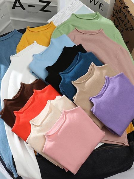 pull autumn knit curl soft sweater for women pullover winter fashion 2021 korean slim fit knitted lady sweaters female pullovers, White;black
pull autumn knit curl soft sweater for women pullover winter fashion 2021 korean slim fit knitted lady sweaters female pullovers, White;black