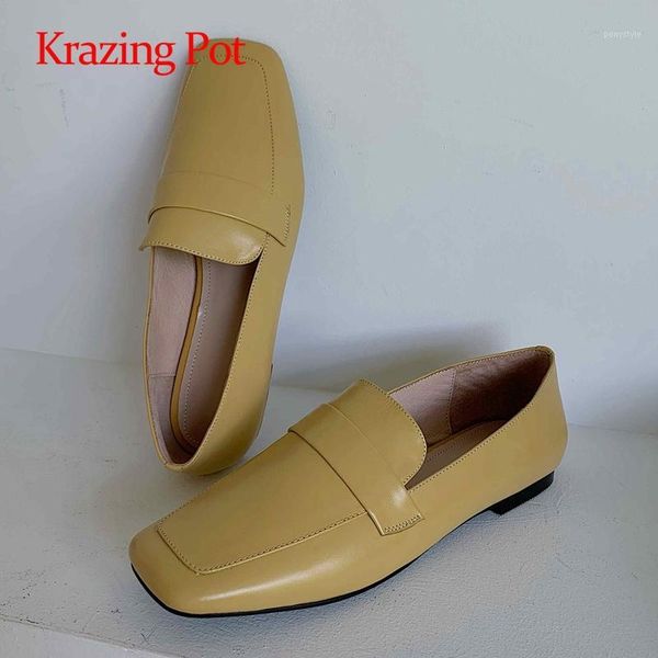krazing pot 2020 large size full grain leather elegant square toe low heels slip on office lady daily wear dress women pumps l111, Black
krazing pot 2020 large size full grain leather elegant square toe low heels slip on office lady daily wear dress women pumps l111, Black