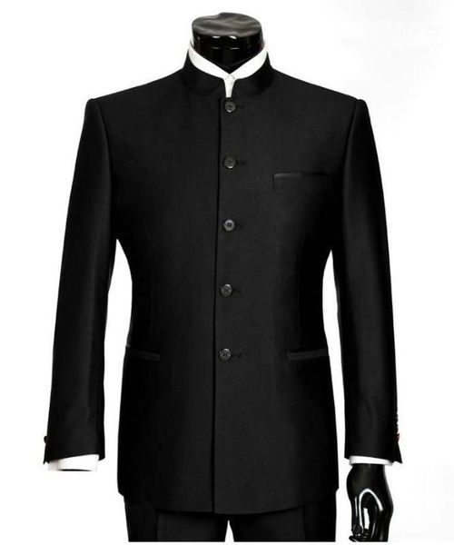 2020 chinese style men suits big size mandarin collar male suit slim fit blazer wedding terno tuxedo 2 pieces jacket & pant b1541, White;black
2020 chinese style men suits big size mandarin collar male suit slim fit blazer wedding terno tuxedo 2 pieces jacket & pant b1541, White;black