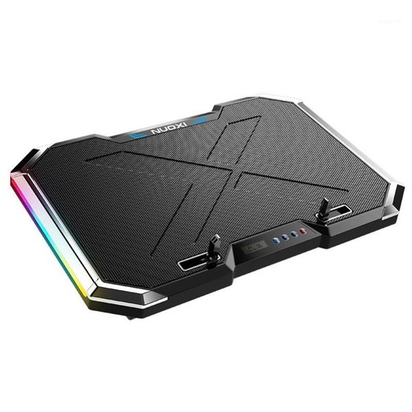 lcd lapcooler lapcooling pad adjustable wind speed with six fan and 2 usb notebook gaming cooler stand for 14-18inch1
lcd lapcooler lapcooling pad adjustable wind speed with six fan and 2 usb notebook gaming cooler stand for 14-18inch1