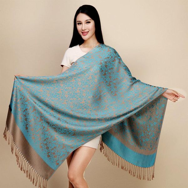 flower pattern tassel winter warm and soft brand long blanket scarf shawl designer new woman print scarf chinese ethnic style, Blue;gray
flower pattern tassel winter warm and soft brand long blanket scarf shawl designer new woman print scarf chinese ethnic style, Blue;gray