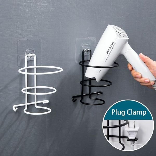 hooks & rails iron bathroom shelf hair dryer storage rack towel nail-no trace spiral blow curling holder with hook
hooks & rails iron bathroom shelf hair dryer storage rack towel nail-no trace spiral blow curling holder with hook