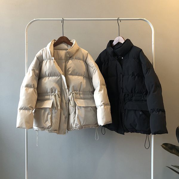 2020 effen color fat bread parka jas mode rits donsjack winter women long loose casual mouw xasco, Black
2020 effen color fat bread parka jas mode rits donsjack winter women long loose casual mouw xasco, Black