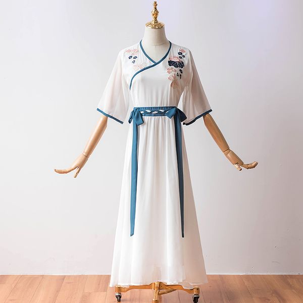 Half Sleeve V-neck Tea-length Plus Size Chiffon Vintage Cocktail Dresses Cocktail Dress Women Summer Party Han Chinese Dress
Half Sleeve V-neck Tea-length Plus Size Chiffon Vintage Cocktail Dresses Cocktail Dress Women Summer Party Han Chinese Dress