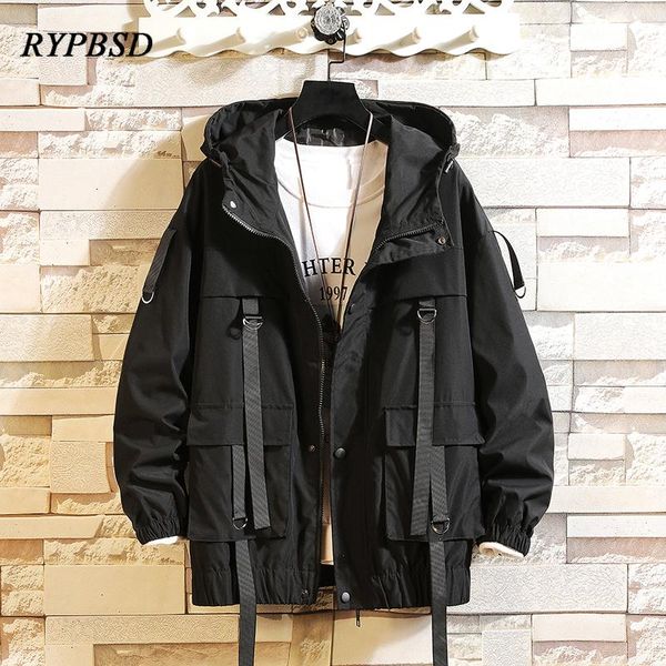 men's jackets men streetwear cargo jacket 2021 fashion spring korean style hooded coat harajuku windbreaker loose hip hop bomber, Black;brown
men's jackets men streetwear cargo jacket 2021 fashion spring korean style hooded coat harajuku windbreaker loose hip hop bomber, Black;brown