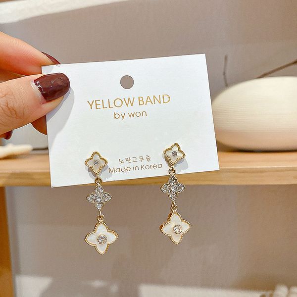 npkds net red long style personality simple flower tassel long style earrings female south korea needle earrings, Golden
npkds net red long style personality simple flower tassel long style earrings female south korea needle earrings, Golden
