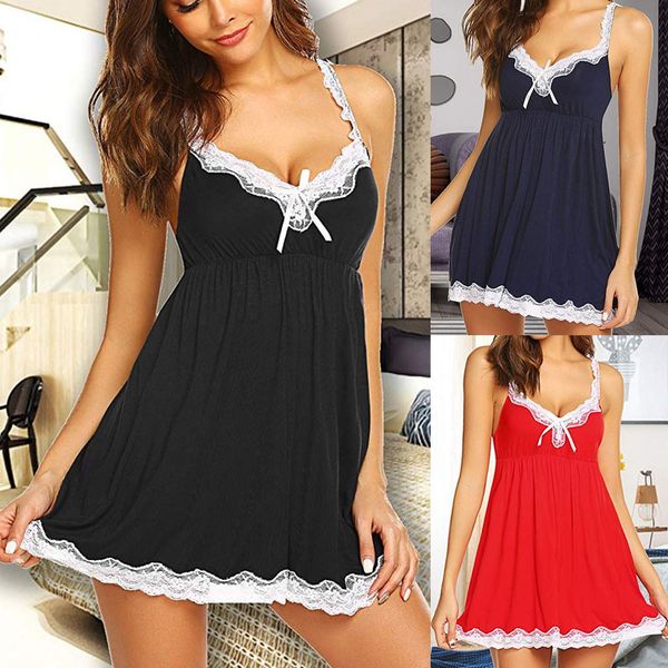deep v-neck women sleepwear female nightgowns&sleepshirts lingerie bow nightdress robe set nightwear set homewear#w, Black;red
deep v-neck women sleepwear female nightgowns&sleepshirts lingerie bow nightdress robe set nightwear set homewear#w, Black;red