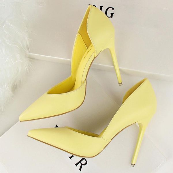 dress shoes 2021 summer women 10cm high heels leather stripper pumps female escarpins elegant sweet yellow pink stiletto heels1, Black
dress shoes 2021 summer women 10cm high heels leather stripper pumps female escarpins elegant sweet yellow pink stiletto heels1, Black