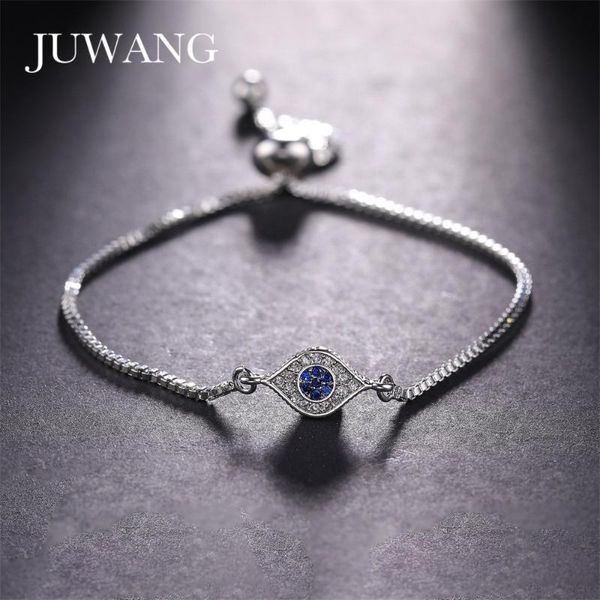 juwang blue evil eye charms with gold chains bracelet for women cubic zirconia bracelets christmas jewelry gift wholesale, Golden;silver
juwang blue evil eye charms with gold chains bracelet for women cubic zirconia bracelets christmas jewelry gift wholesale, Golden;silver