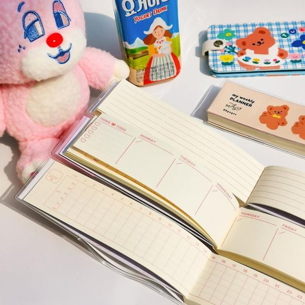 90 paint pocket portable mini bear cute planner paper bookbook book looknals делать список офисные школьные принадлежности канцтовары f bbym, Purple;pink 
90 paint pocket portable mini bear cute planner paper bookbook book looknals делать список офисные школьные принадлежности канцтовары f bbym, Purple;pink