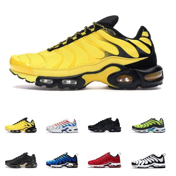2020 running shoes for man woman tn plus sports sneakers triple red white black 3d glasses spray paint men trainers, White;red
2020 running shoes for man woman tn plus sports sneakers triple red white black 3d glasses spray paint men trainers, White;red