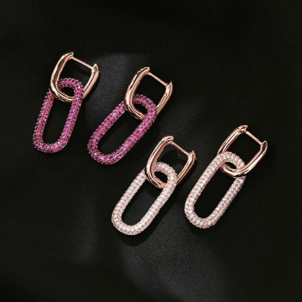 high-grade temperament individual geometric lock circle eardrop elegant daily joker classic oval color rhinestone daily commu, Silver
high-grade temperament individual geometric lock circle eardrop elegant daily joker classic oval color rhinestone daily commu, Silver