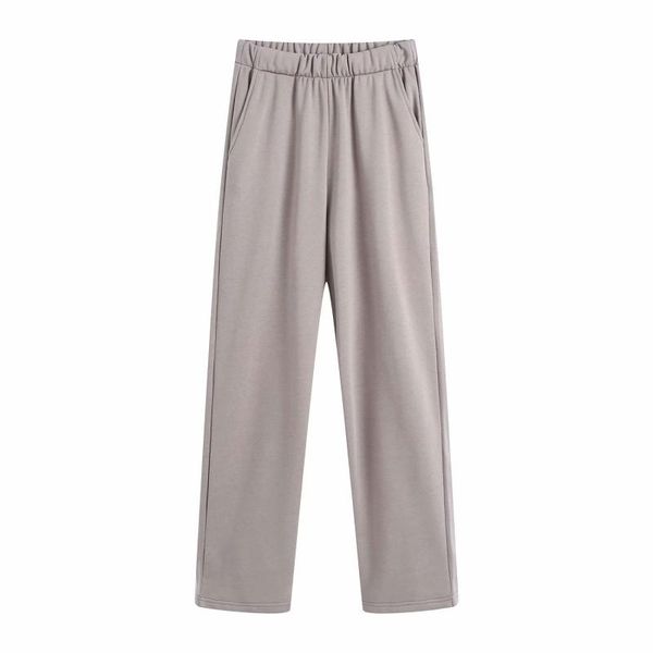 puwd casual woman camel elastic waist sports pants 2021 spring fashion ladies soft straight trousers female chic jogging pants, Black;white
puwd casual woman camel elastic waist sports pants 2021 spring fashion ladies soft straight trousers female chic jogging pants, Black;white