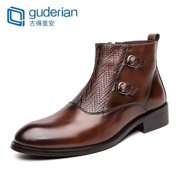 new men's boot genuine leather spring/autumn men shoes fashion ankle boot dress shoes for men bottes homme cuir1, Black
new men's boot genuine leather spring/autumn men shoes fashion ankle boot dress shoes for men bottes homme cuir1, Black
