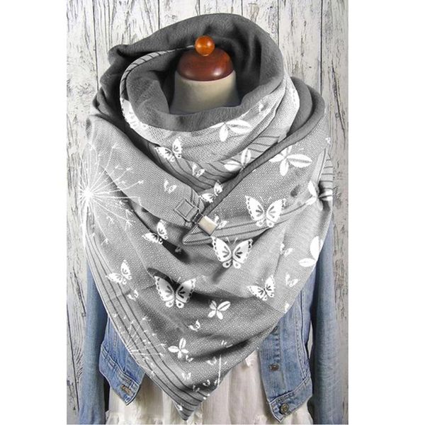 scarves 2021 ring wraps butterfly scarf female autumn winter women button soft wrap casual warm shawls, Blue;gray
scarves 2021 ring wraps butterfly scarf female autumn winter women button soft wrap casual warm shawls, Blue;gray