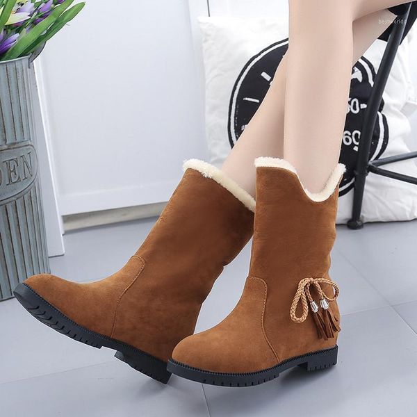 designer women winter high boots female height increasing snow boots butterfly knot flock plush fur bottes1, Black
designer women winter high boots female height increasing snow boots butterfly knot flock plush fur bottes1, Black