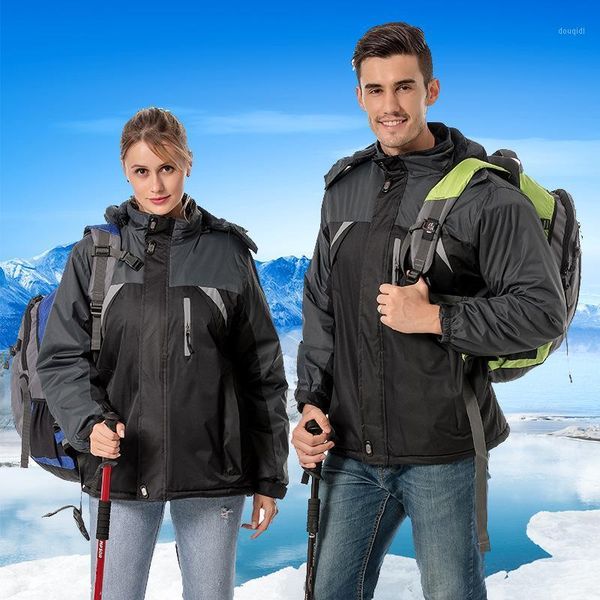outdoor jackets&hoodies men/women winter warm breathable jacket windproof waterproof mountaineering windbreaker plus velvet thicken for coup, Blue;black
outdoor jackets&hoodies men/women winter warm breathable jacket windproof waterproof mountaineering windbreaker plus velvet thicken for coup, Blue;black