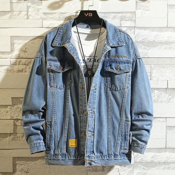 teenagers embroidery denim jacket men's autumn korean style student loose spring autumn denim jacket handsome upper clothes, Black;brown
teenagers embroidery denim jacket men's autumn korean style student loose spring autumn denim jacket handsome upper clothes, Black;brown