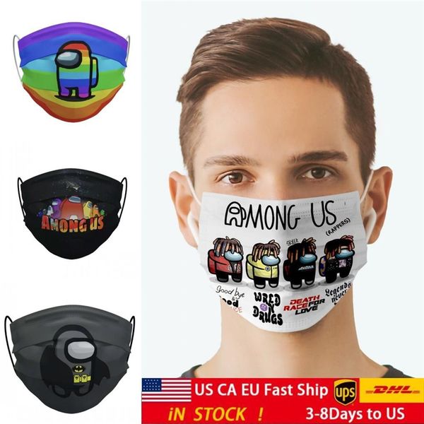 among us game disposable face mask cartoon designer face masks washable mouth cover protective adults non-woven earloop masks e121402, Blue
among us game disposable face mask cartoon designer face masks washable mouth cover protective adults non-woven earloop masks e121402, Blue