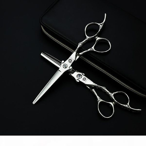 purple dragon 6 inch sword series professional hairdressing scissors barber salon plum blossom handle hair cutting set
purple dragon 6 inch sword series professional hairdressing scissors barber salon plum blossom handle hair cutting set