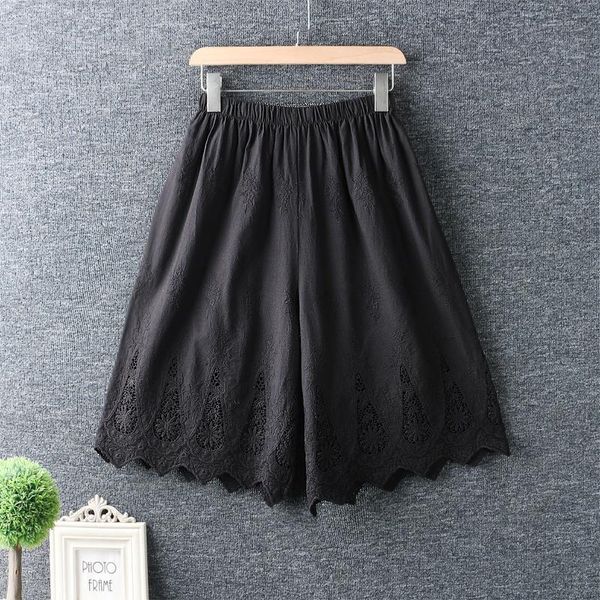 2020 new summer women casual pants japan style fresh elasticated waist embroidery lace cotton and linen wide-leg pants, Black;white
2020 new summer women casual pants japan style fresh elasticated waist embroidery lace cotton and linen wide-leg pants, Black;white